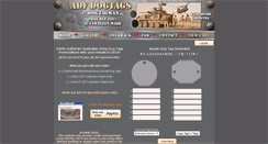 Desktop Screenshot of adfdogtags.com.au